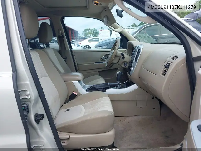 2007 Mercury Mariner Luxury VIN: 4M2CU91107KJ11279 Lot: 45297337