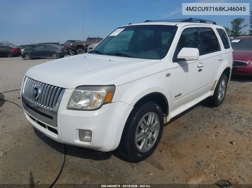 2008 Mercury Mariner Premier VIN: 4M2CU97168KJ46045 Lot: 44649576
