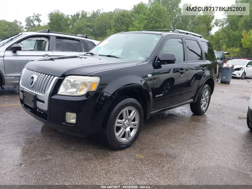 2008 Mercury Mariner Premier VIN: 4M2CU97178KJ52808 Lot: 44875577