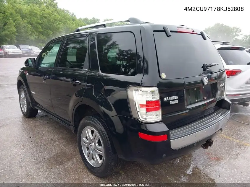 2008 Mercury Mariner Premier VIN: 4M2CU97178KJ52808 Lot: 44875577