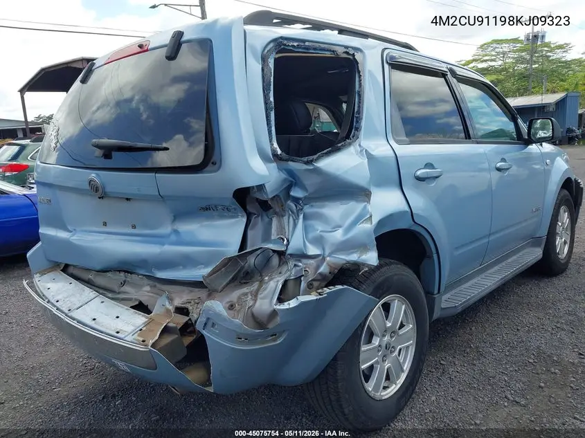 2008 Mercury Mariner V6 VIN: 4M2CU91198KJ09323 Lot: 45075754