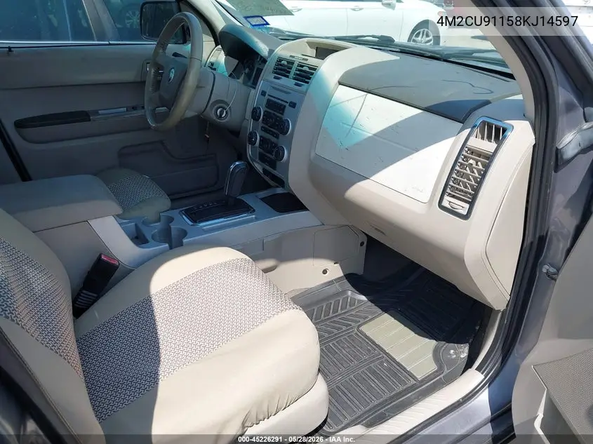 2008 Mercury Mariner V6 VIN: 4M2CU91158KJ14597 Lot: 45226291