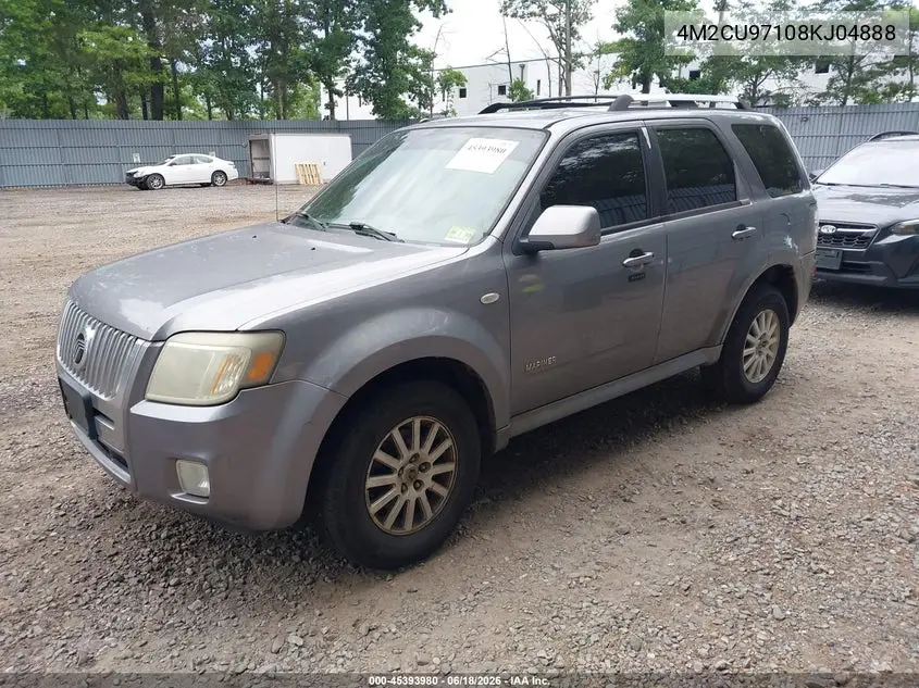 2008 Mercury Mariner Premier VIN: 4M2CU97108KJ04888 Lot: 45393980