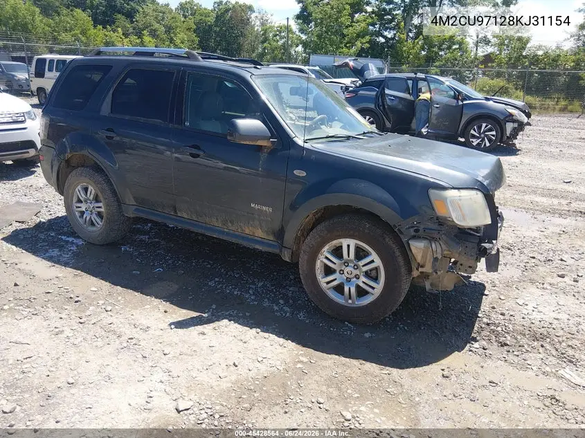 2008 Mercury Mariner Premier VIN: 4M2CU97128KJ31154 Lot: 45428564