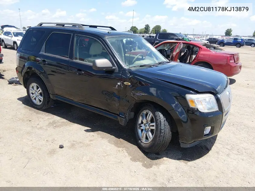 2008 Mercury Mariner V6 VIN: 4M2CU81178KJ13879 Lot: 45655315