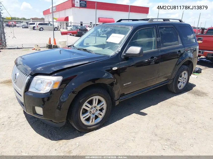 2008 Mercury Mariner V6 VIN: 4M2CU81178KJ13879 Lot: 45655315