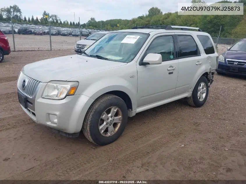 2009 Mercury Mariner Premier V6 VIN: 4M2CU97G79KJ25873 Lot: 43237318