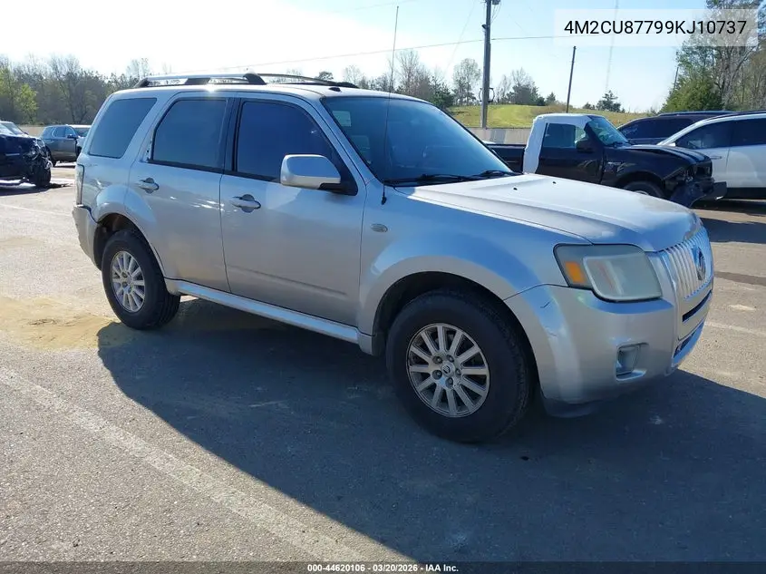2009 Mercury Mariner Premier VIN: 4M2CU87799KJ10737 Lot: 44620106