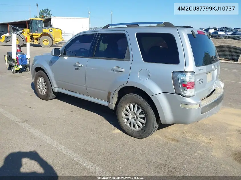 2009 Mercury Mariner Premier VIN: 4M2CU87799KJ10737 Lot: 44620106