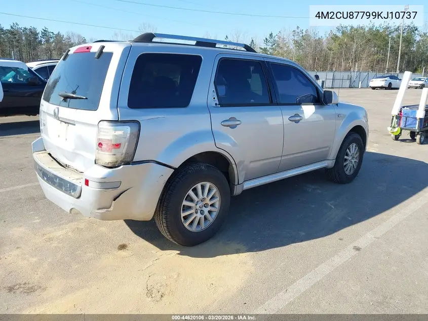 2009 Mercury Mariner Premier VIN: 4M2CU87799KJ10737 Lot: 44620106