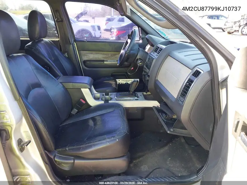 2009 Mercury Mariner Premier VIN: 4M2CU87799KJ10737 Lot: 44620106