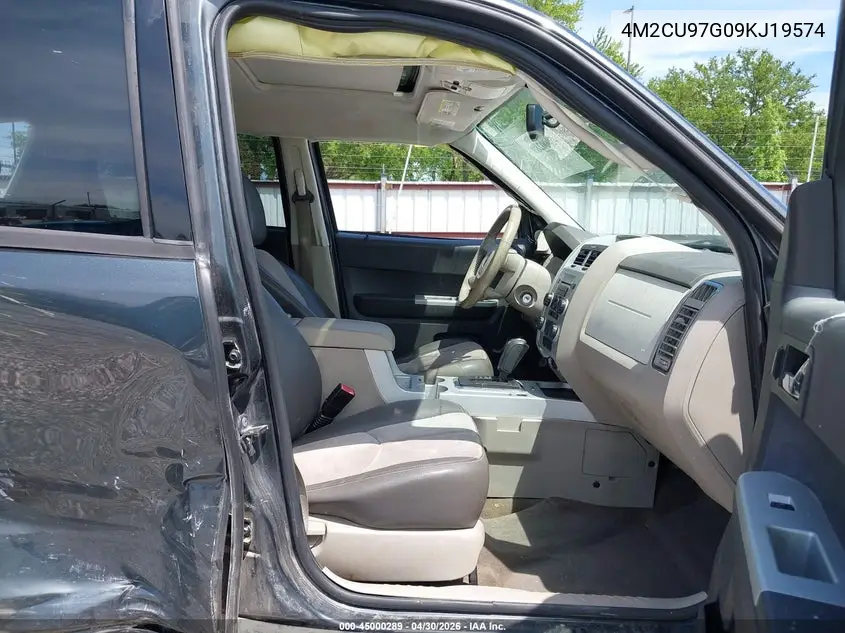 2009 Mercury Mariner Premier V6 VIN: 4M2CU97G09KJ19574 Lot: 45000289