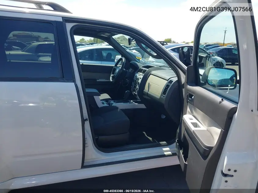 2009 Mercury Mariner V6 VIN: 4M2CU81G39KJ07566 Lot: 45383366