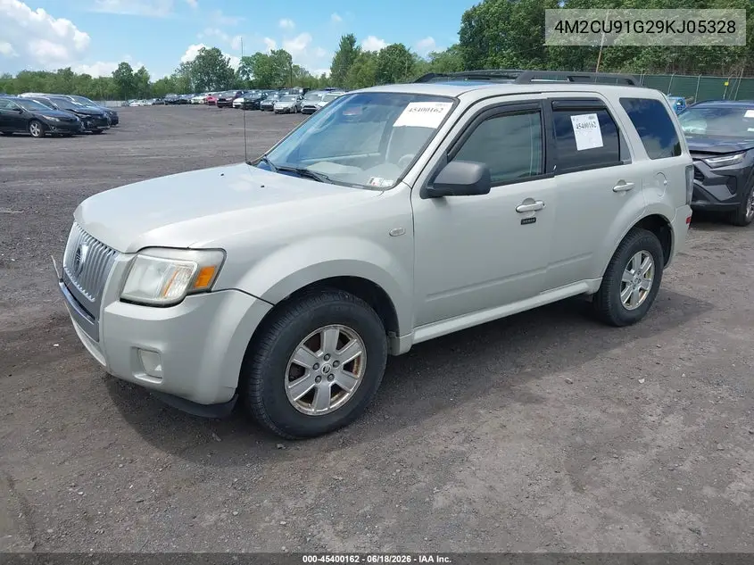 2009 Mercury Mariner V6 VIN: 4M2CU91G29KJ05328 Lot: 45400162
