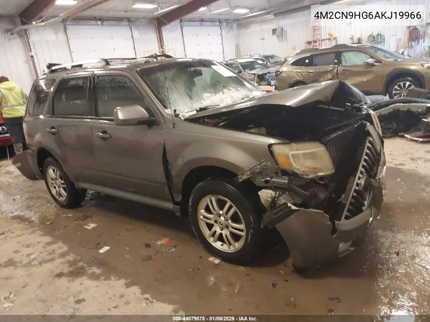 2010 Mercury Mariner Premier VIN: 4M2CN9HG6AKJ19966 Lot: 44079578