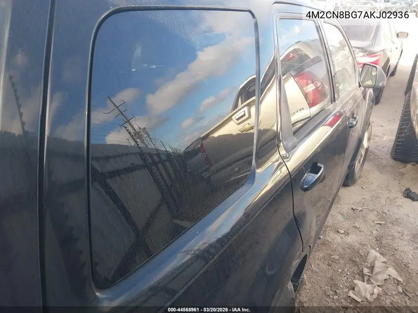 2010 Mercury Mariner VIN: 4M2CN8BG7AKJ02936 Lot: 44568961