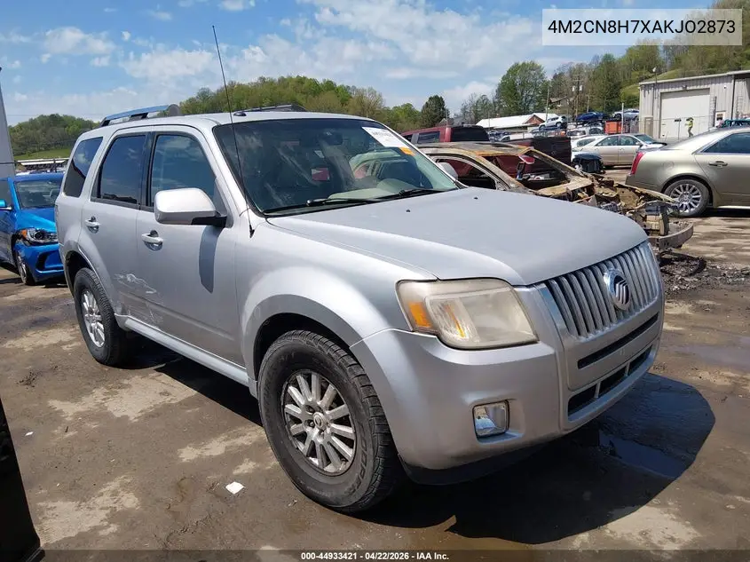 2010 Mercury Mariner Premier VIN: 4M2CN8H7XAKJ02873 Lot: 44933421