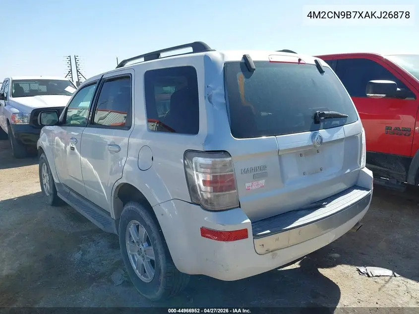 2010 Mercury Mariner VIN: 4M2CN9B7XAKJ26878 Lot: 44966952