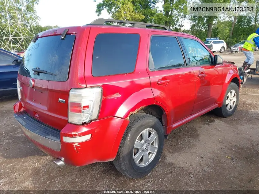 2010 Mercury Mariner VIN: 4M2CN9BG4AKJ03533 Lot: 44975528