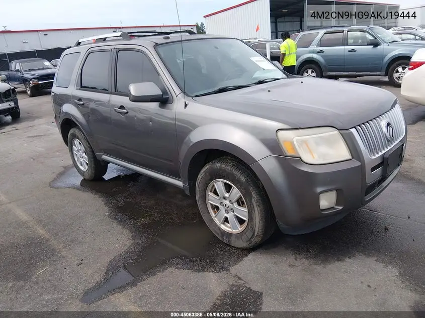 2010 Mercury Mariner Premier VIN: 4M2CN9HG9AKJ19444 Lot: 45063386
