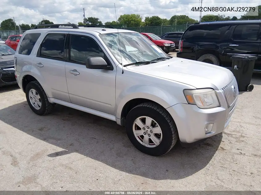 2010 Mercury Mariner VIN: 4M2CN8BG0AKJ29279 Lot: 45188756