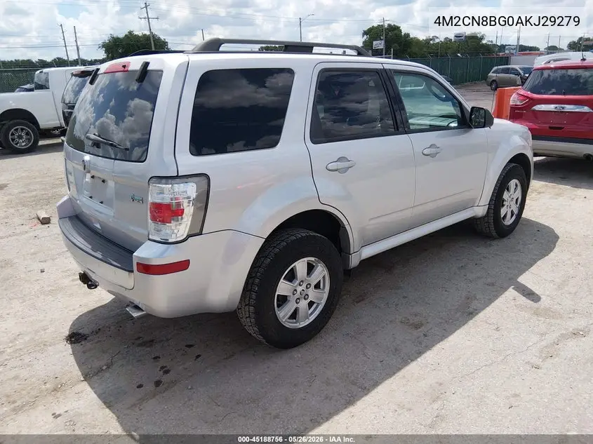 2010 Mercury Mariner VIN: 4M2CN8BG0AKJ29279 Lot: 45188756