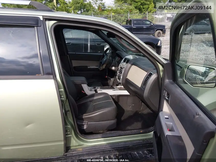 2010 Mercury Mariner Premier VIN: 4M2CN9H72AKJ09144 Lot: 45386798