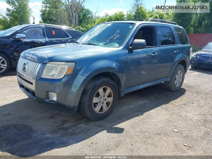 2010 Mercury Mariner VIN: 4M2CN9BG6AKJ07583 Lot: 45422199