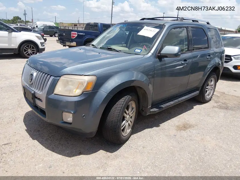2010 Mercury Mariner Premier VIN: 4M2CN8H73AKJ06232 Lot: 45524122