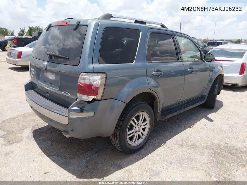 2010 Mercury Mariner Premier VIN: 4M2CN8H73AKJ06232 Lot: 45524122