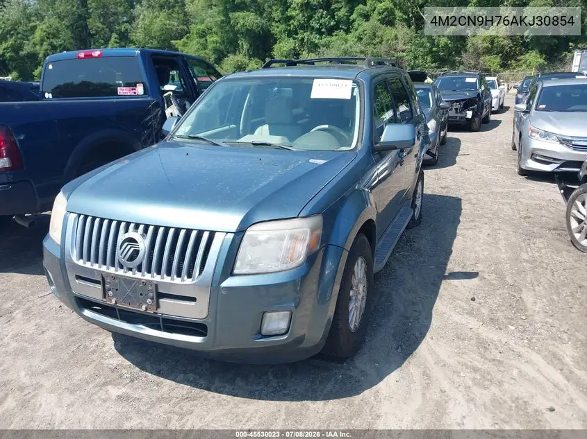 2010 Mercury Mariner Premier VIN: 4M2CN9H76AKJ30854 Lot: 45530023