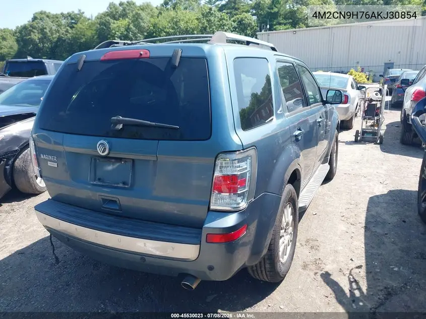 2010 Mercury Mariner Premier VIN: 4M2CN9H76AKJ30854 Lot: 45530023