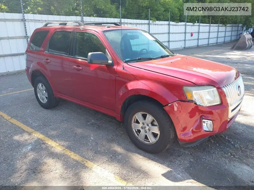 2010 Mercury Mariner VIN: 4M2CN9BG3AKJ23742 Lot: 45543039