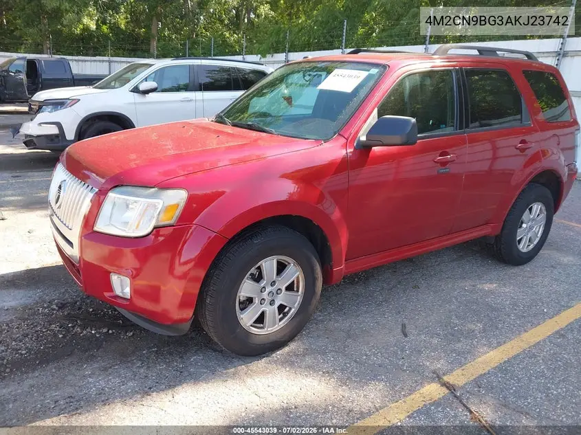 2010 Mercury Mariner VIN: 4M2CN9BG3AKJ23742 Lot: 45543039