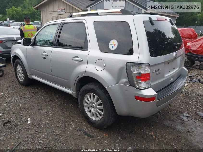 2010 Mercury Mariner Premier VIN: 4M2CN9HG1AKJ02976 Lot: 45600969