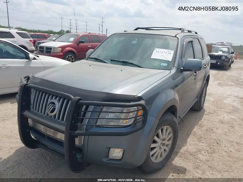 2011 Mercury Mariner Premier VIN: 4M2CN8HG5BKJ08095 Lot: 44747530