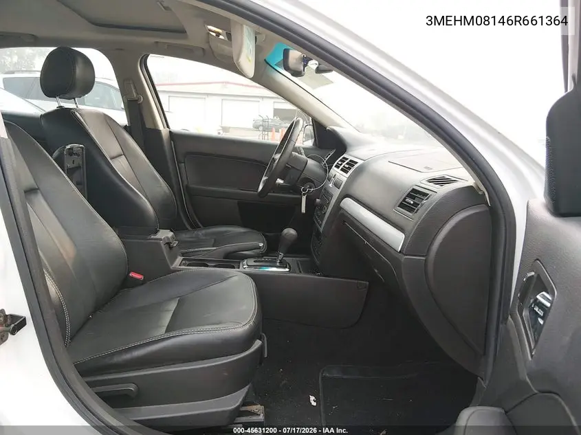 2006 Mercury Milan V6 Premier VIN: 3MEHM08146R661364 Lot: 45631200