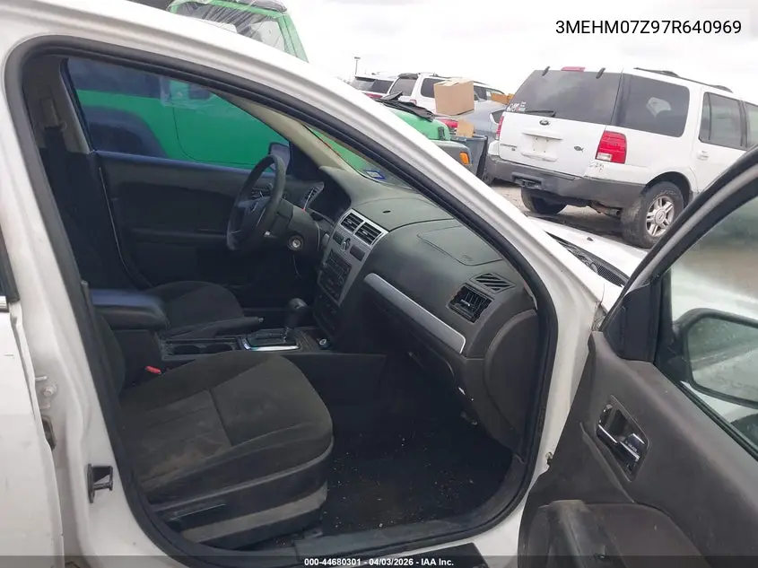 2007 Mercury Milan I4 VIN: 3MEHM07Z97R640969 Lot: 44680301