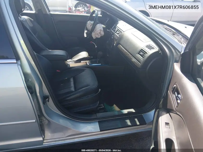 2007 Mercury Milan V6 Premier VIN: 3MEHM081X7R606855 Lot: 45028371