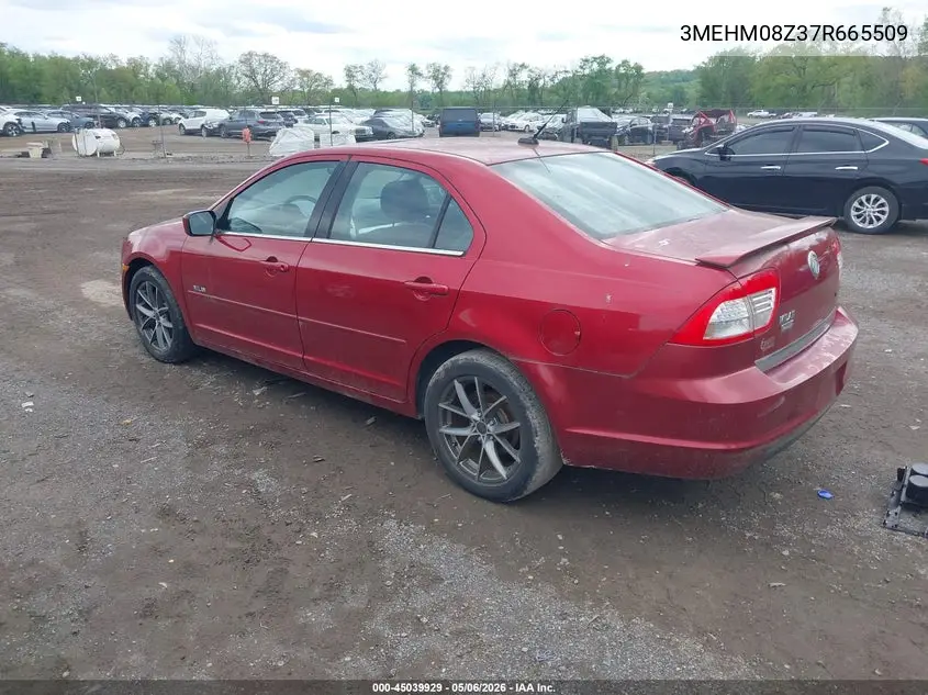 2007 Mercury Milan Premier VIN: 3MEHM08Z37R665509 Lot: 45039929
