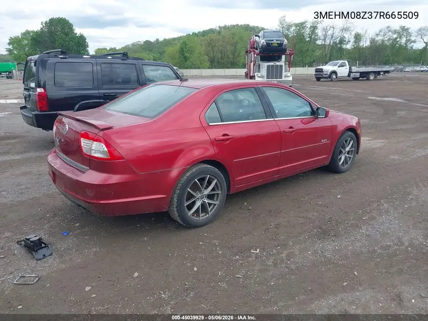 2007 Mercury Milan Premier VIN: 3MEHM08Z37R665509 Lot: 45039929