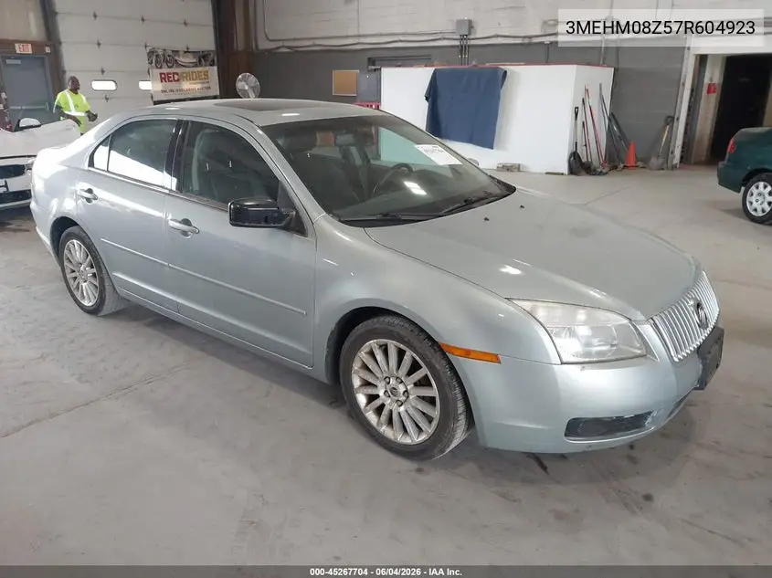2007 Mercury Milan I4 Premier VIN: 3MEHM08Z57R604923 Lot: 45267704