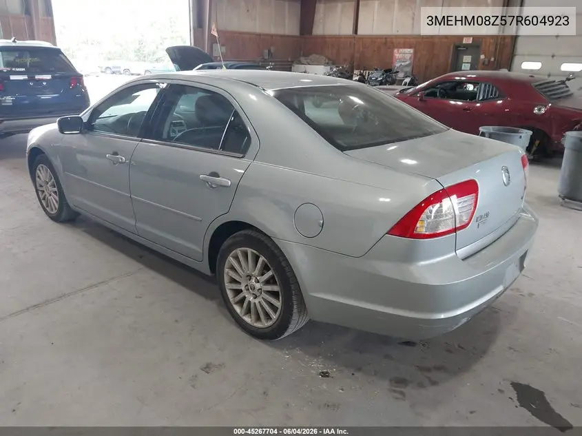 2007 Mercury Milan I4 Premier VIN: 3MEHM08Z57R604923 Lot: 45267704