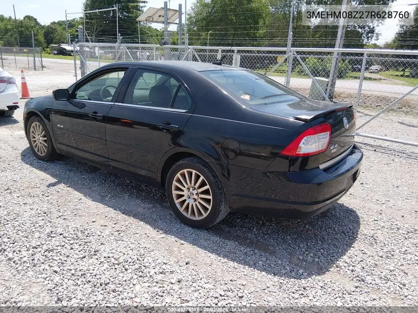 2007 Mercury Milan I4 Premier VIN: 3MEHM08Z27R628760 Lot: 45276315