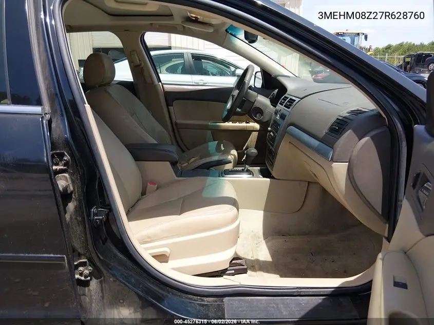 2007 Mercury Milan I4 Premier VIN: 3MEHM08Z27R628760 Lot: 45276315