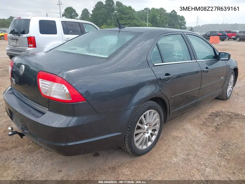 2007 Mercury Milan Premier VIN: 3MEHM08Z27R639161 Lot: 45405423