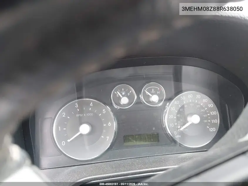 2008 Mercury Milan I4 Premier VIN: 3MEHM08Z88R638050 Lot: 45083161