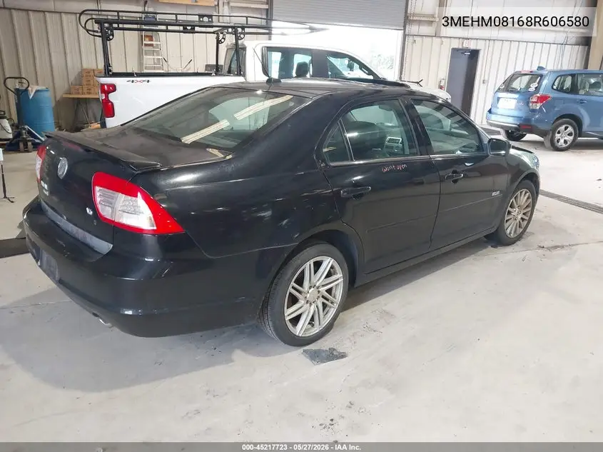 2008 Mercury Milan V6 Premier VIN: 3MEHM08168R606580 Lot: 45217723