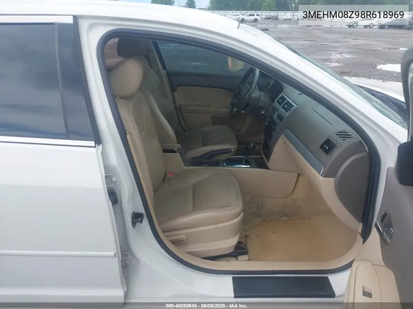 2008 Mercury Milan I4 Premier VIN: 3MEHM08Z98R618969 Lot: 45280945
