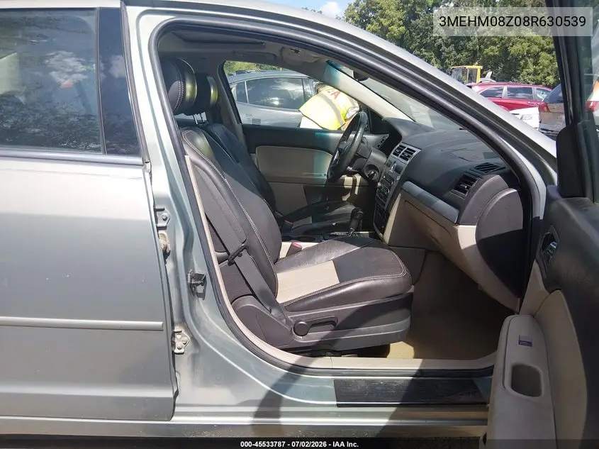 2008 Mercury Milan I4 Premier VIN: 3MEHM08Z08R630539 Lot: 45533787